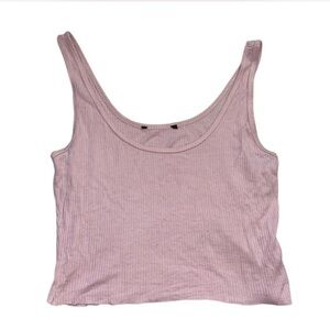 women’s pink tank top